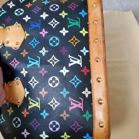 Louis Vuitton Murakami Noir Alma PM Handbag - Picture 6 of 16